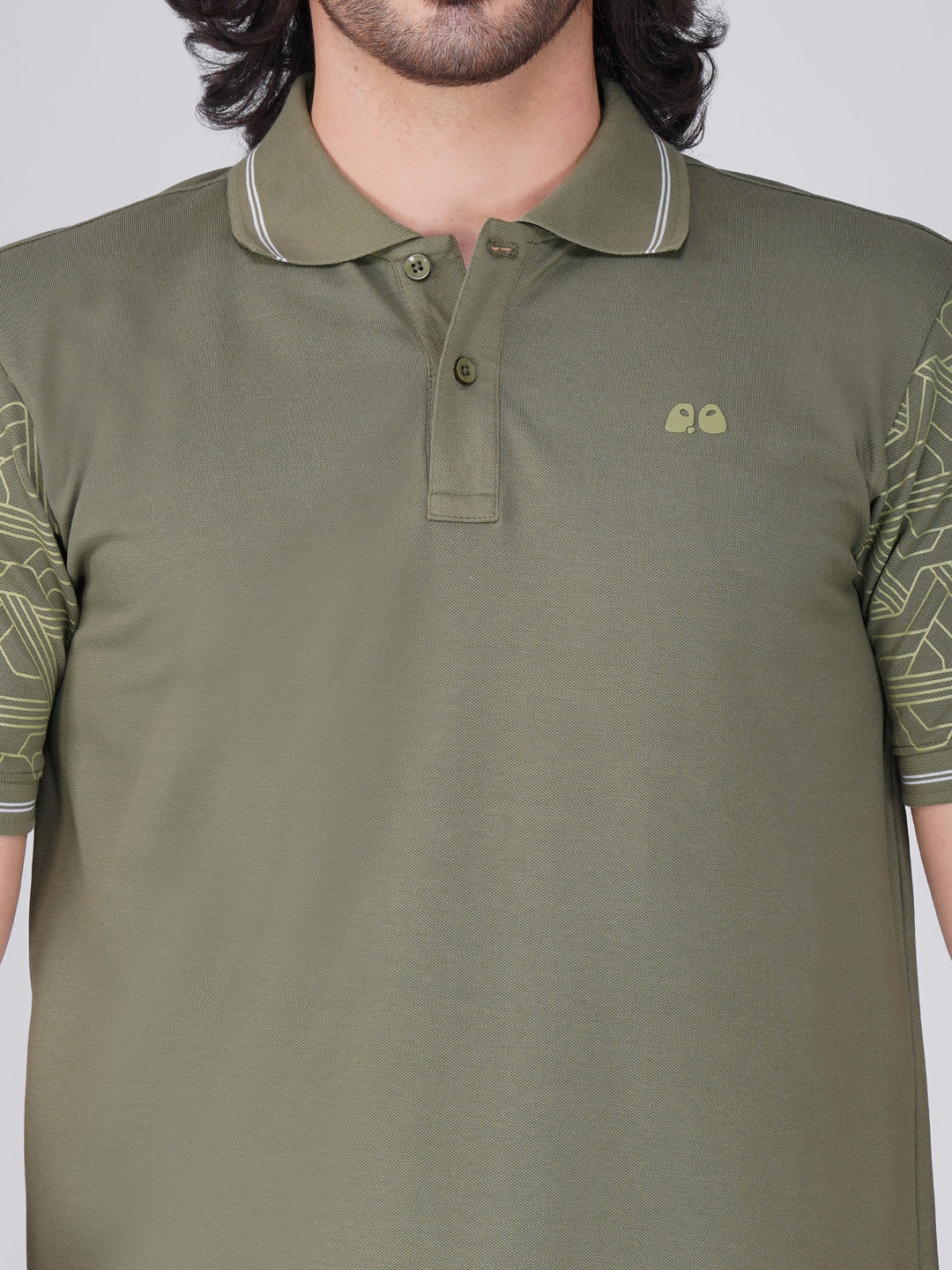 VanDee Signature Organic Polo T-Shirt - Olive Green