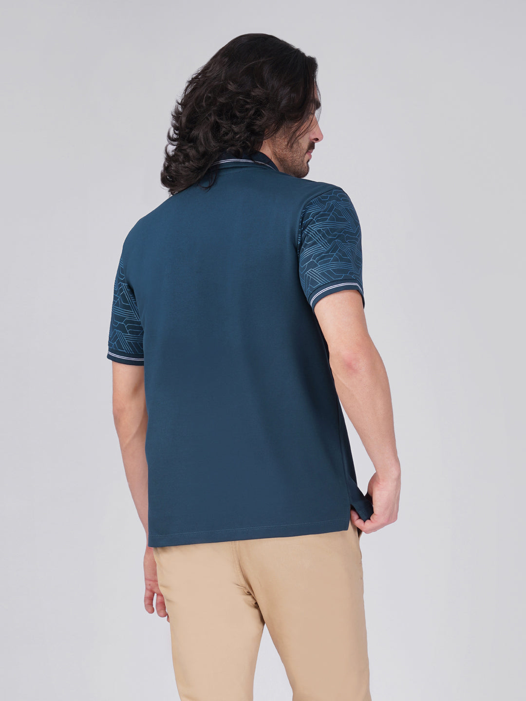 VanDee Signature Organic Polo T-Shirt - Blue