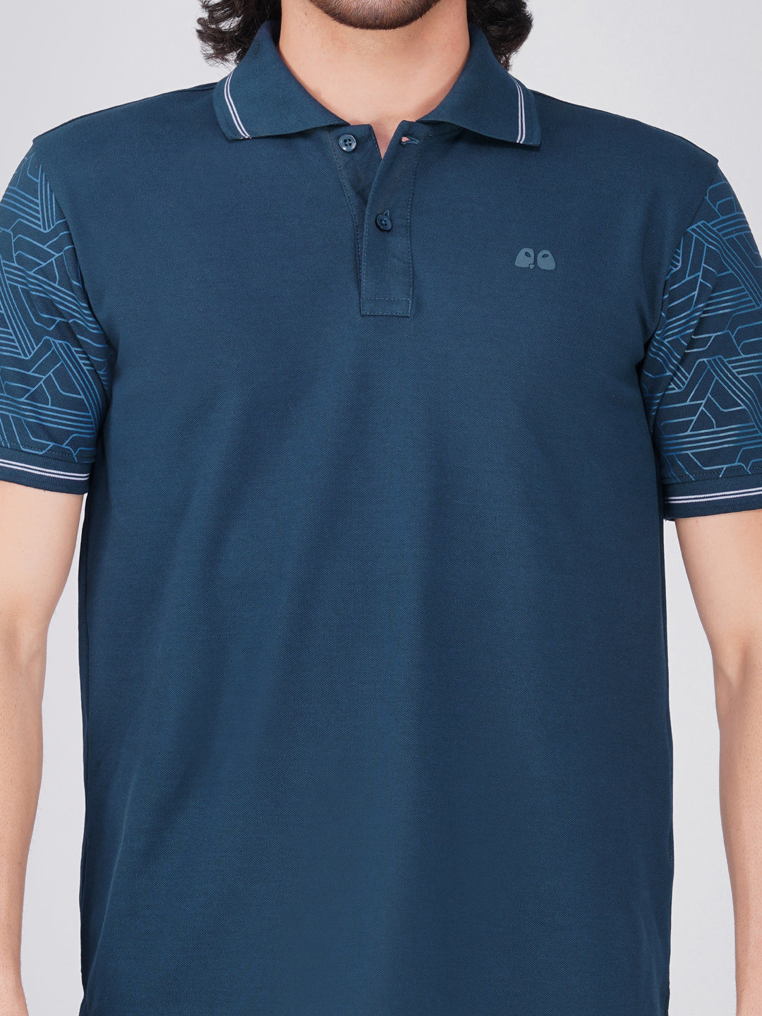 VanDee Signature Organic Polo T-Shirt - Blue